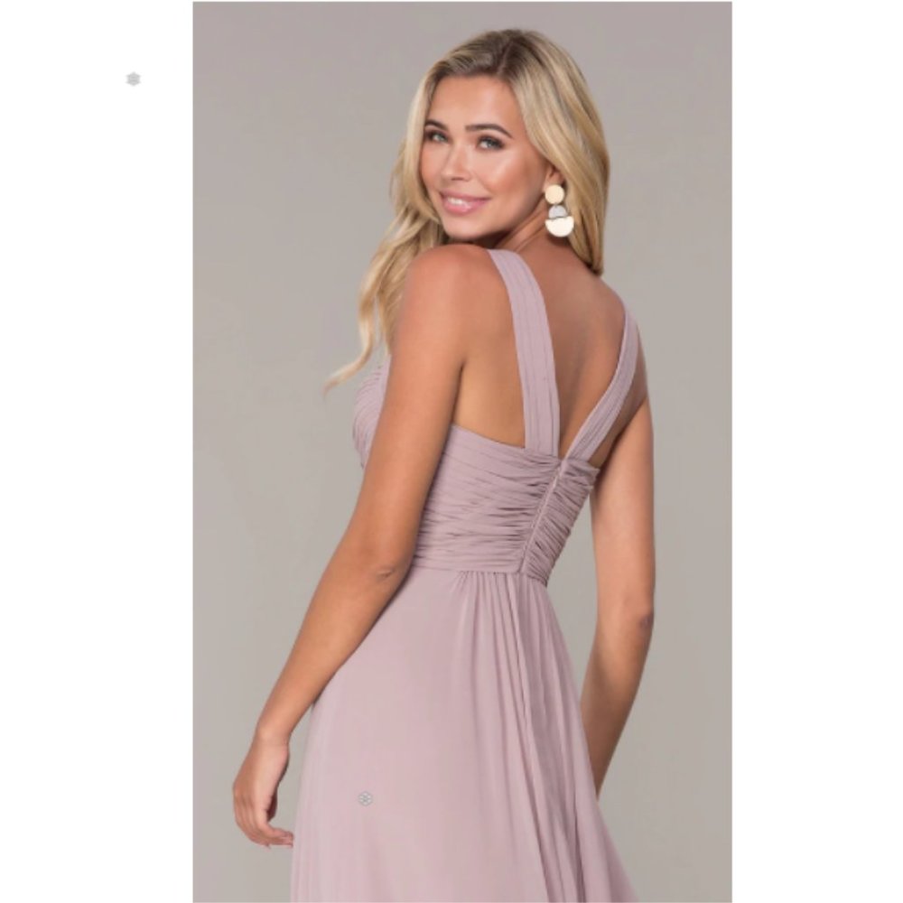 Pink Chiffon Maxi Dress - Picture 6 of 11
